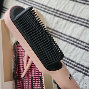 Hair straightening comb